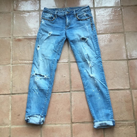 🌟 Bullhead boyfriend surfside crop distressed - Picture 4 of 12